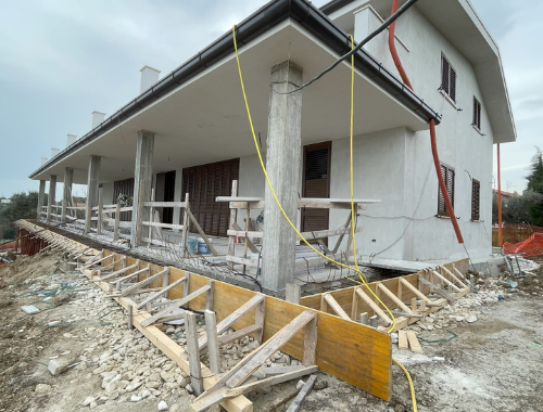 Lavori di efficientamento energetico casa indipendente – Ortona (CH)